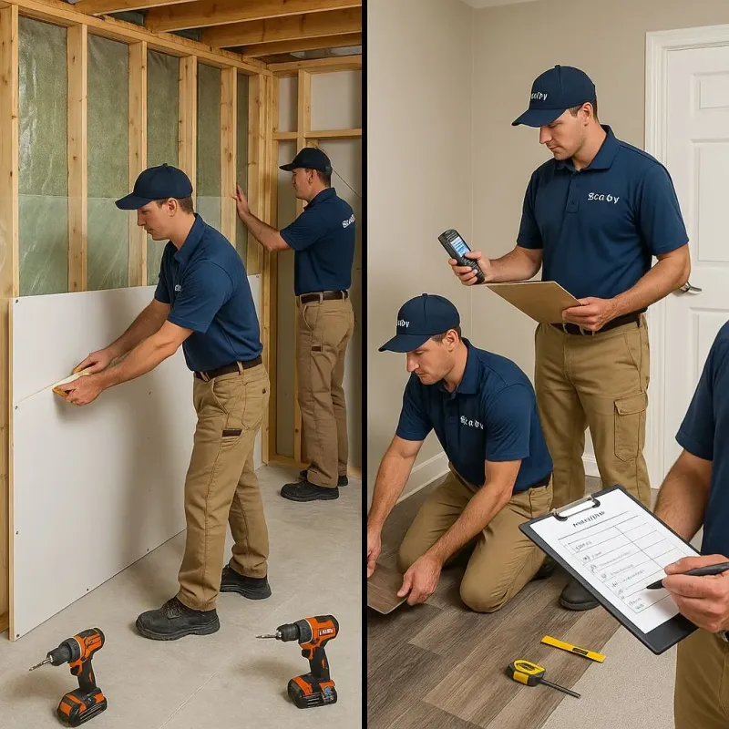 Repairs and Reconstruction process in Bolton, MA